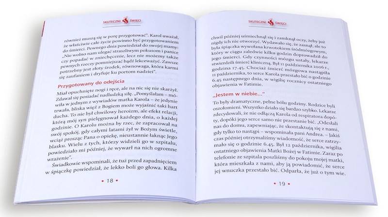 SKUTECZNI ŚWIĘCI: Święty Karol Acutis - książka