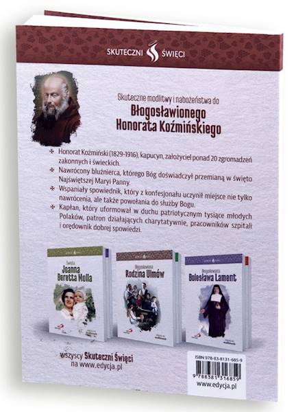 SKUTECZNI ŚWIĘCI: Błogosławiony Honorat Koźmiński - książka