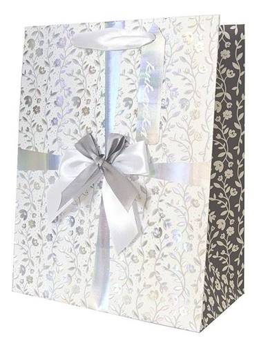 Torba prezentowa Kokarda 12,8x17,9x8 cm QPS-054 wzór 3