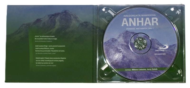 ANHAR. Powieść antymagiczna 1 - Małgorzata Nawrocka. AUDIOBOOK MP3 (CD)