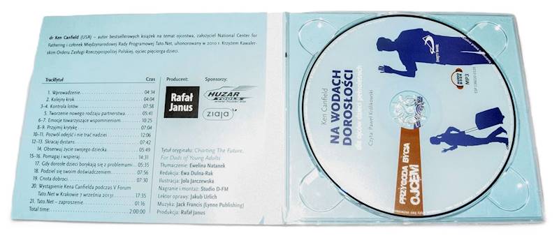 NA WODACH DOROSŁOŚCI - Ken Canfield. AUDIOBOOK MP3 (CD)