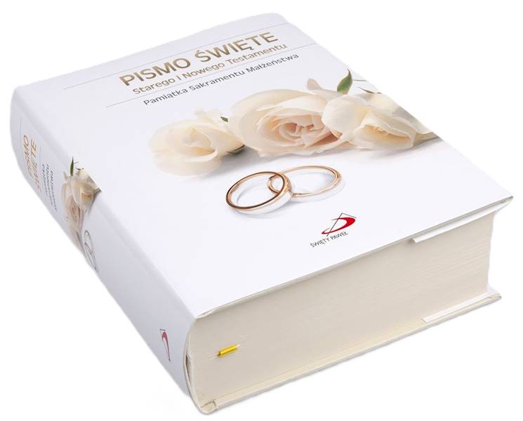 PISMO ŚWIĘTE Starego i Nowego Testamentu - Pamiątka Sakramentu Małżeństwa