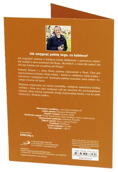 Kobieta w pełni szczęśliwa - rozważania. s. Anna Maria Pudełko AP. AUDIOBOOK MP3 (CD)