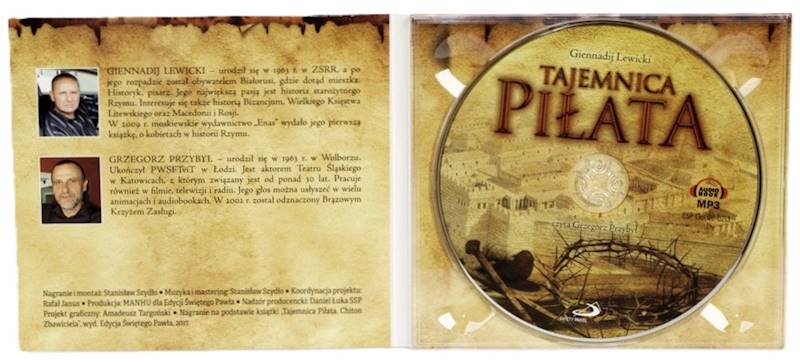 TAJEMNICA PIŁATA - Giennadij Lewicki. AUDIOBOOK MP3 (CD)