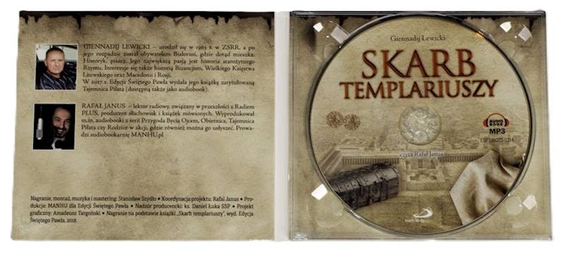 SKARB TEMPLARIUSZY - Giennadij Lewicki. AUDIOBOOK MP3 (CD)