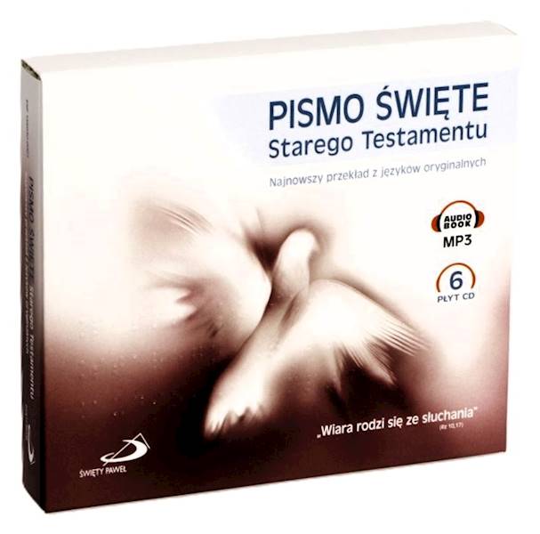 PISMO ŚWIĘTE Starego Testamentu - AUDIOBOOK MP3 (6x CD)