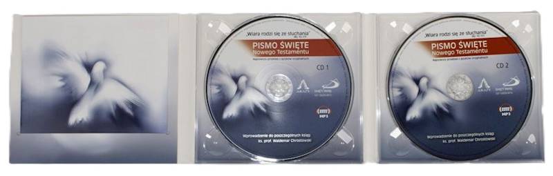 PISMO ŚWIĘTE Nowego Testamentu - AUDIOBOOK MP3 (2x CD)