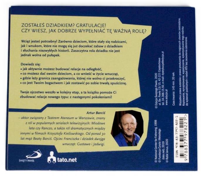PRZEKAZYWANIE DZIEDZICTWA dla dziadków - Ken Canfield. AUDIOBOOK MP3 (CD)