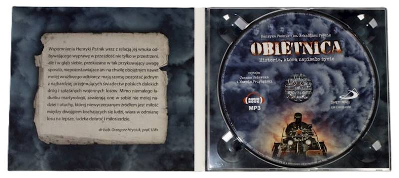 OBIETNICA Historia, którą napisało życie. AUDIOBOOK MP3 (CD)