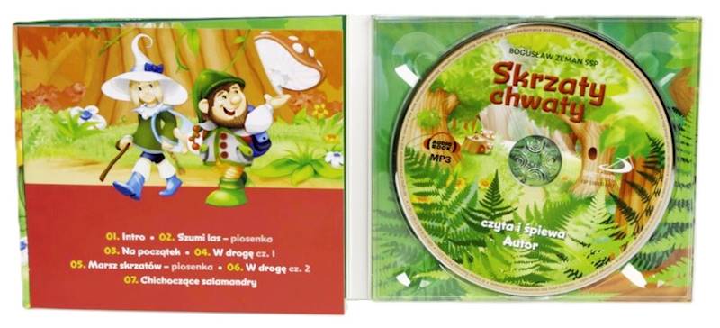 Skrzaty chwaty - Bogusław Zeman SSP. AUDIOBOOK MP3 (CD)