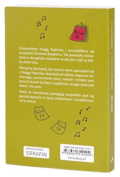 CODZIENNIK: 365 dni w rytmie psalmów - Piotr Kwiatek, Anna Maria Pudełko