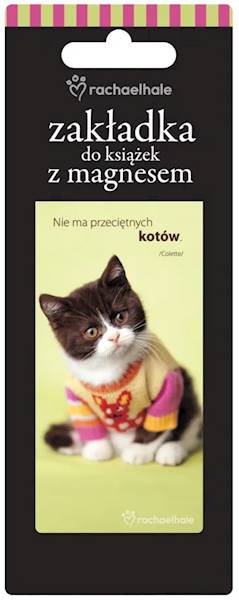 Zakładka magnetyczna "Nie ma przeciętnych kotów" ZK002