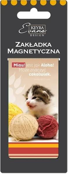 Zakładka magnetyczna "Miau! Jest jak Aloha! Może znaczyć cokolwiek." ZK097