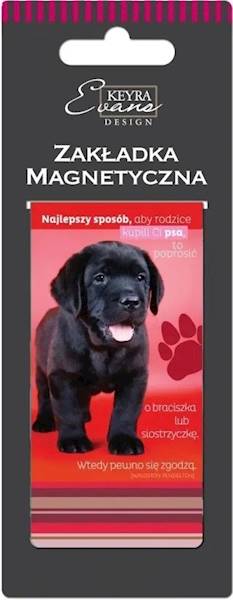 Zakładka magnetyczna "Najlepszy sposób, aby rodzice kupili Ci psa, to..." ZK107