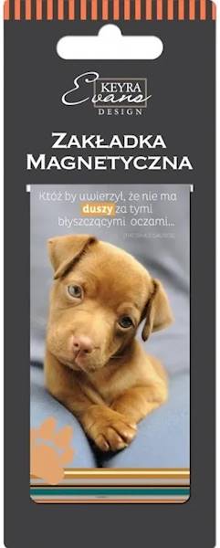 Zakładka magnetyczna "Któż by uwierzył, że nie ma duszy za tymi błyszczącymi oczami..." ZK110