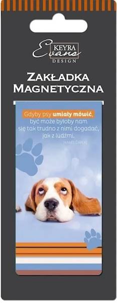Zakładka magnetyczna "Gdyby psy umiały mówić, być może..." ZK112