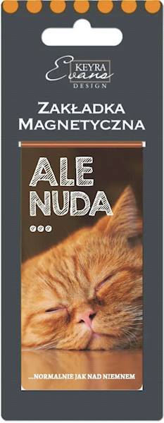 Zakładka magnetyczna "ALE NUDA... Normalnie jak nad Niemnem" ZK129