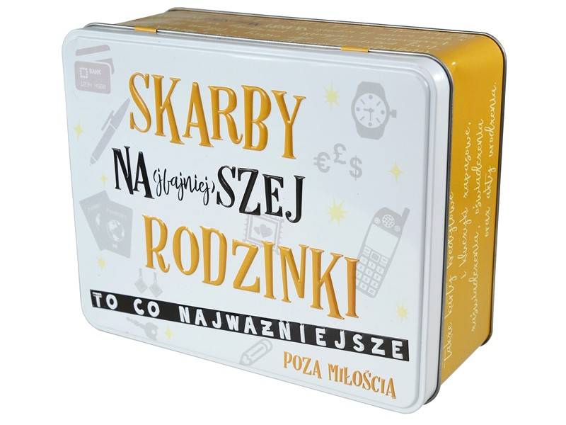 Puszka Skarbuszka: "SKARBY NAjfajniejSZEJ RODZINKI" PS-006