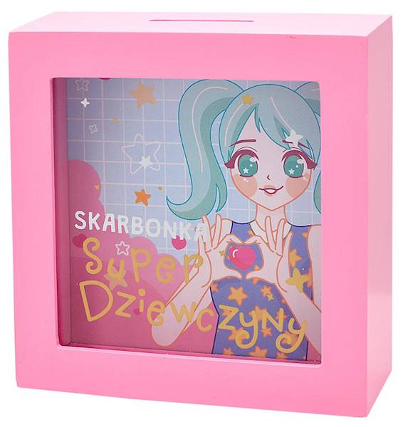 Skarbonka SKARBBOXY "SKARBONKA Super Dziewczyny" SBB-027