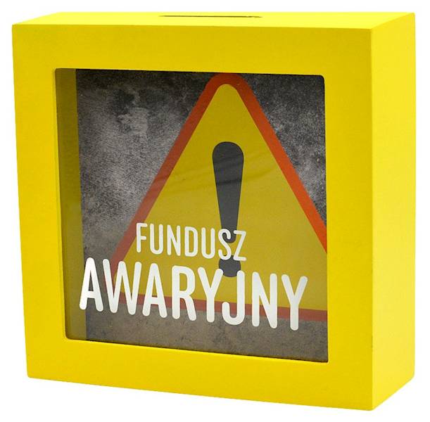 Skarbonka SKARBBOXY "FUNDUSZ AWARYJNY" SBB-009