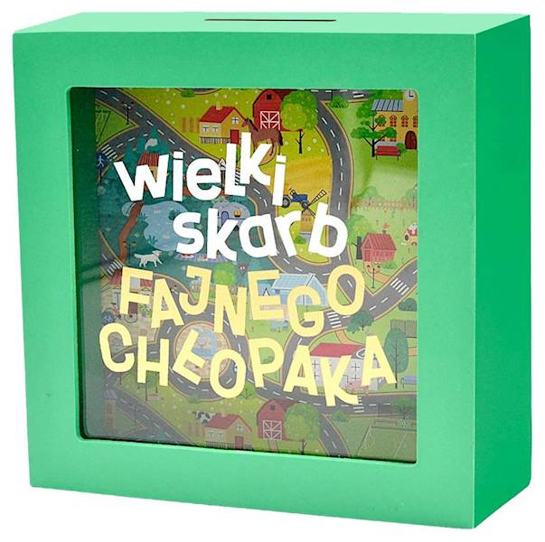 Skarbonka SKARBBOXY "wielki skarb FAJNEGO CHŁOPAKA" SBB-007