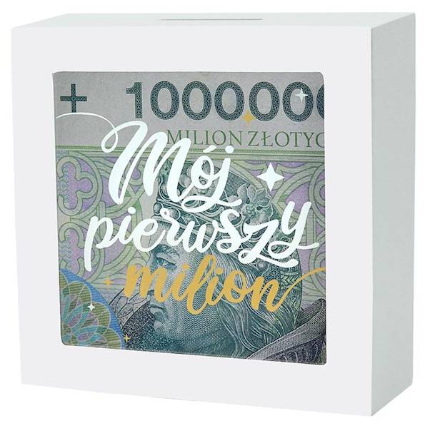 Skarbonka SKARBBOXY "Mój pierwszy milion" SBB-001