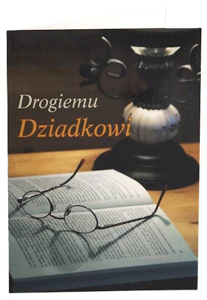 Karnet z kopertą: UPOMINKOWA 5. Drogiemu Dziadkowi