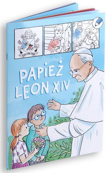 PAPIEŻ LEON XIV - kolorowanka