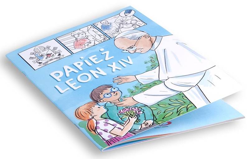PAPIEŻ LEON XIV - kolorowanka