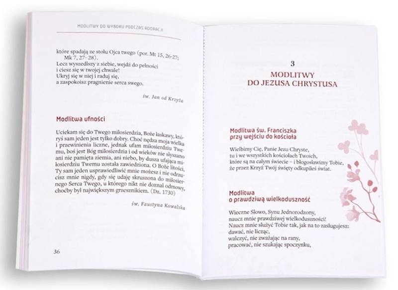 CHWAŁA I DZIĘKCZYNIENIE. Propozycje modlitw podczas adoracji Najświętszego Sakramentu