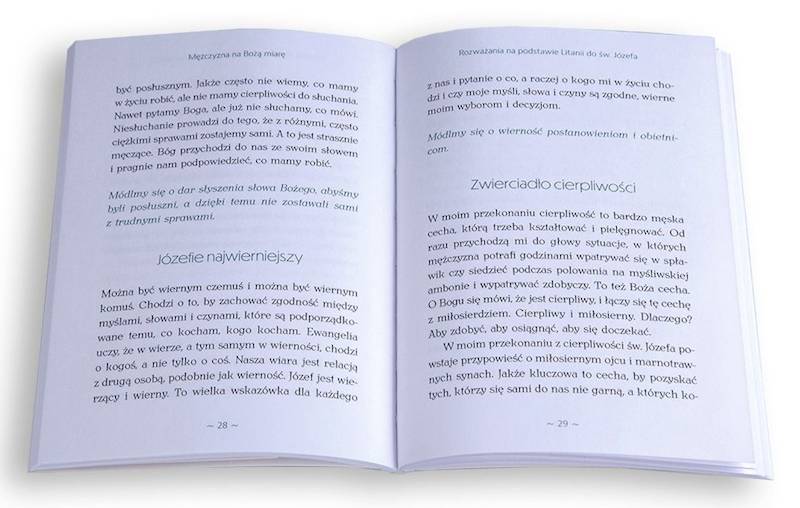Mężczyzna na Bożą miarę. Rozważania na podstawie Litanii do św. Józefa - o. Tomasz Nowak OP