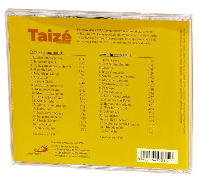 Taizé INSTRUMENTAL 1 & 2 - 2x CD