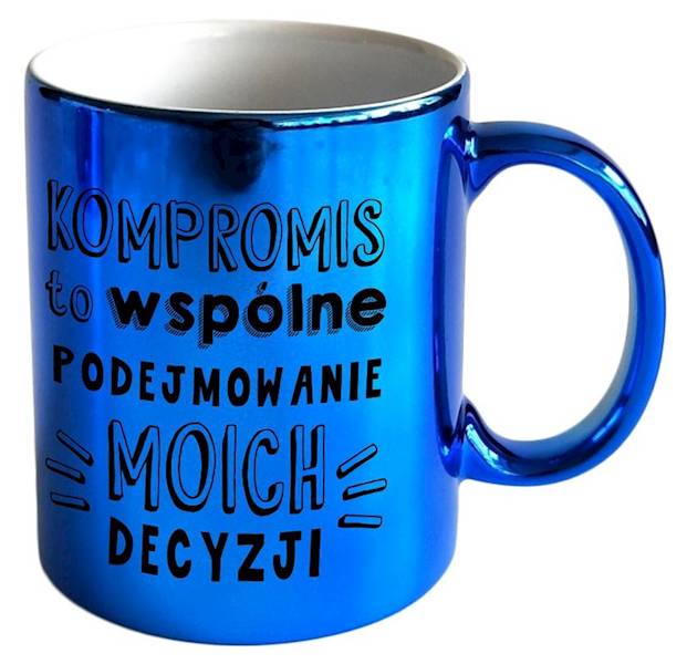 Kubek kukartka "KOMPROMIS to..." 300 ml ON-006