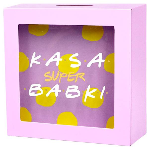 Skarbonka SKARBBOXY "KASA SUPER BABKI" SBB-013