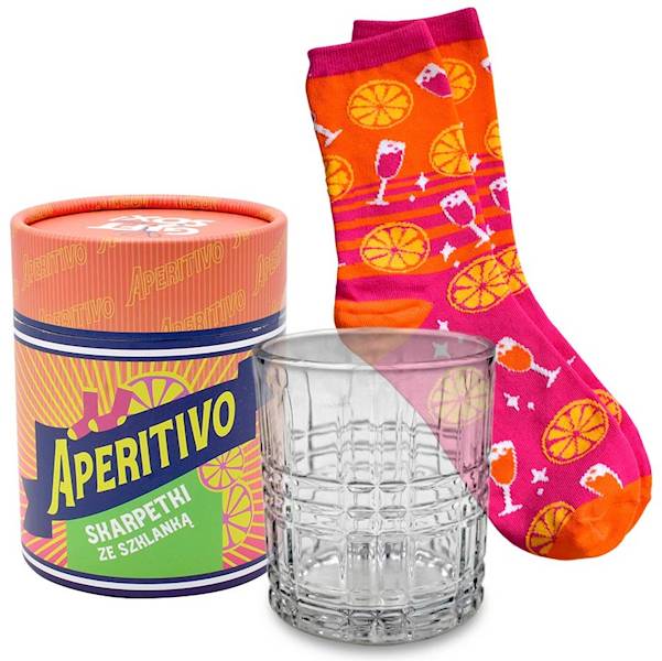 Skarpetki ze SZKLANKĄ Gift Me Sox SWS-003 APERITIVO