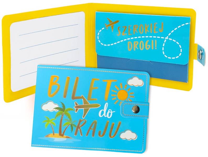 Portfelik prezentowy: "BILET do RAJU" POR-004