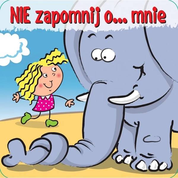Magnes na lodówkę kukartka "NIE zapomnij o... mnie" MG-125