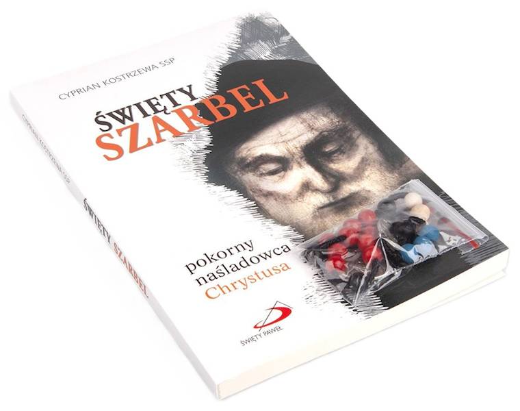 KSIĄŻKA + KORONKA: ŚWIĘTY CHARBEL. Pokorny naśladowca Chrystusa - Cyprian Kostrzewa SSP