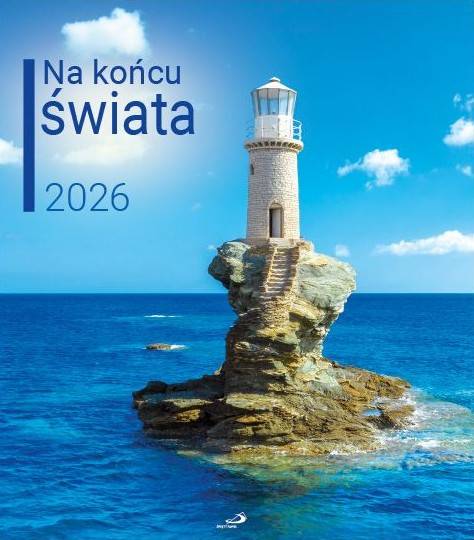 Kalendarz 2026 ŚCIENNY - Na końcu świata (33,5x38 cm)