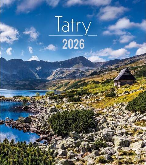 Kalendarz 2026 ŚCIENNY - Tatry (33,5x38 cm)
