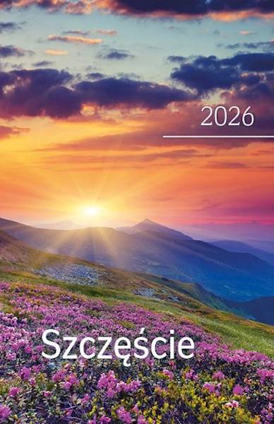 Kalendarz 2026 kieszonkowy - Szczęście (pejzaż) (7,5x11,5 cm)
