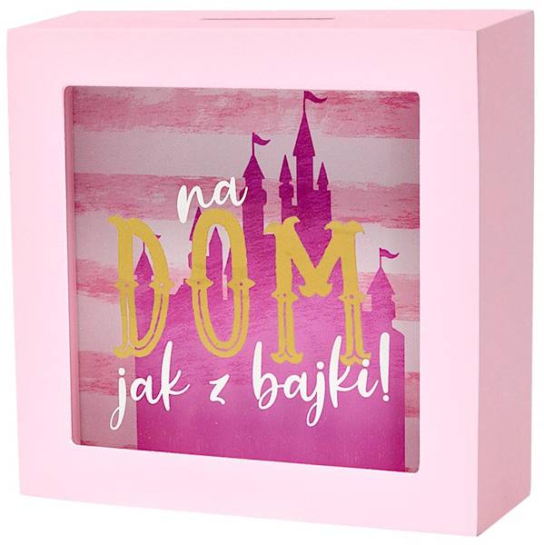 Skarbonka SKARBBOXY "na DOM jak z bajki!" SBB-012