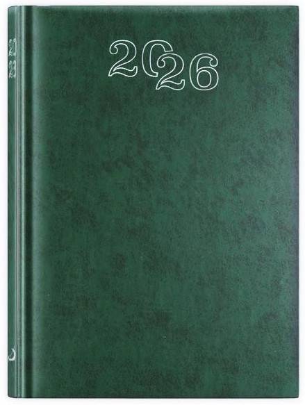 Kalendarz / Terminarz 2026 A5 STANDARD - zielony