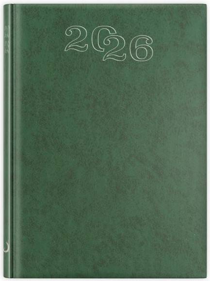Kalendarz / Terminarz 2026 B6 STANDARD - zielony