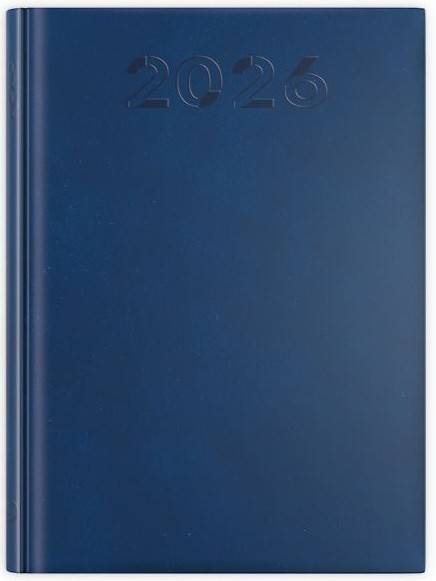Kalendarz / Terminarz 2026 B6 PRINT - niebieski