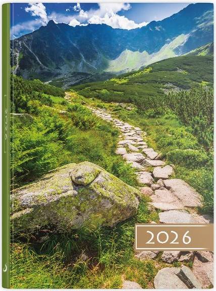 Kalendarz / Terminarz 2026 B6 KOLOROWY - góry