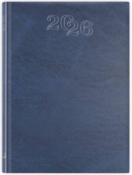 Kalendarz / Terminarz 2026 B7 STANDARD - niebieski