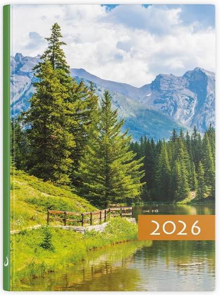 Kalendarz / Terminarz 2026 B7 KOLOROWY - krajobraz