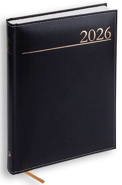 Kalendarz / Terminarz 2026 B6 MADRID - czarny