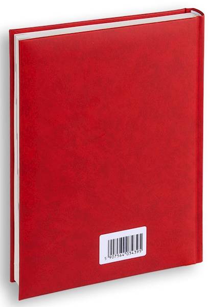 Kalendarz / Terminarz 2026 A5 STANDARD - czerwony